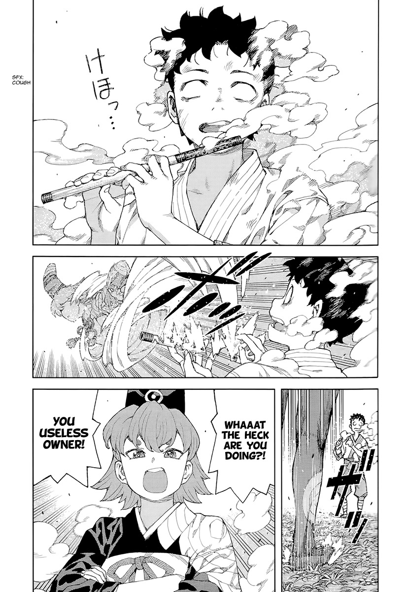 Tsugumomo Chapter 92 page 8 - Chapter 92: Kazuya and Kyouka
