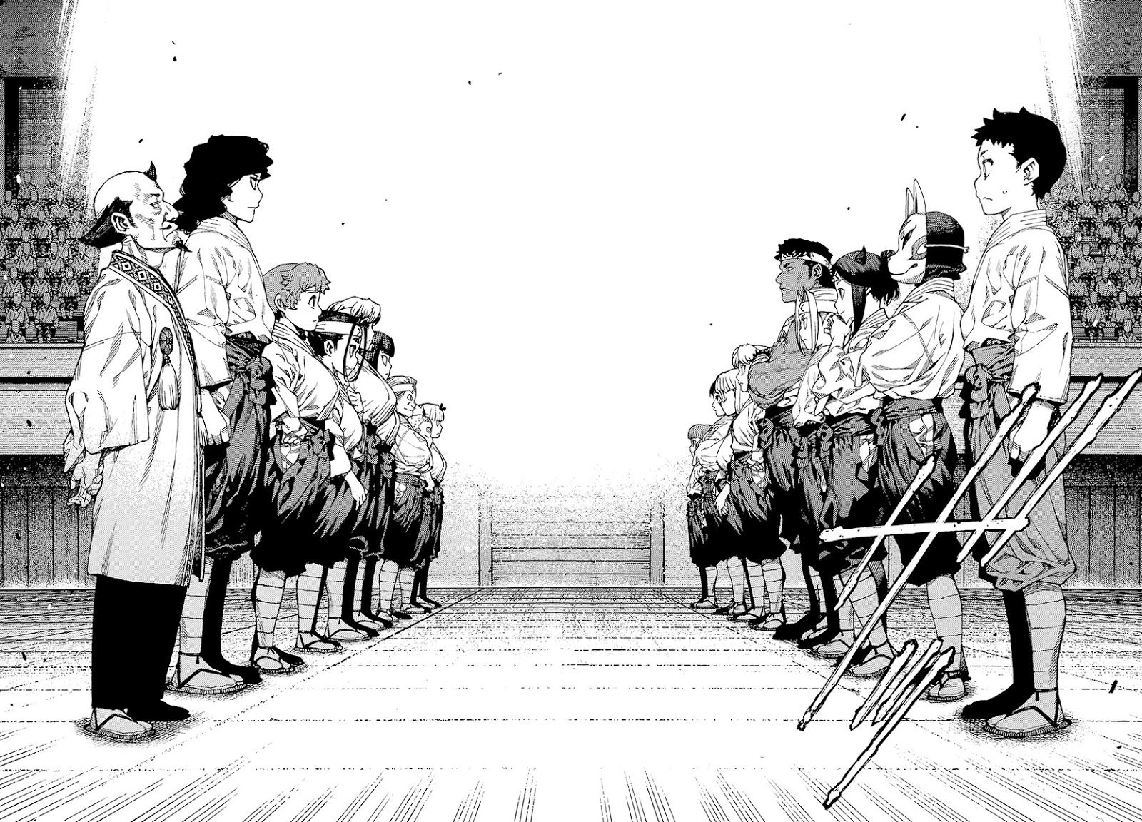 Tsugumomo Chapter 93 page 8 - Chapter 93: Nine Masters Tournament