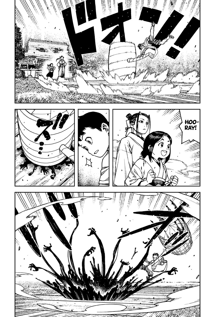 Tsugumomo Chapter 97.5 page 17 - Chapter 97.5 : Special Chapter - Daily Life In The Kagami Household