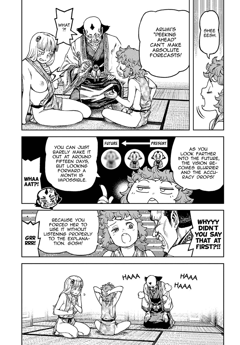 Tsugumomo Chapter 98 page 16 - Chapter 98: Explanation of the Sixth Match
