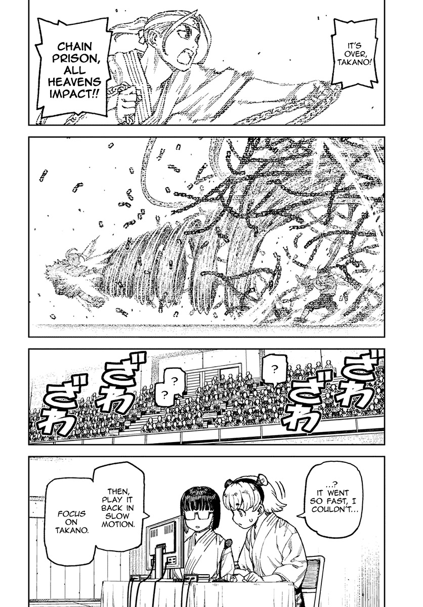 Tsugumomo Chapter 98 page 6 - Chapter 98: Explanation of the Sixth Match