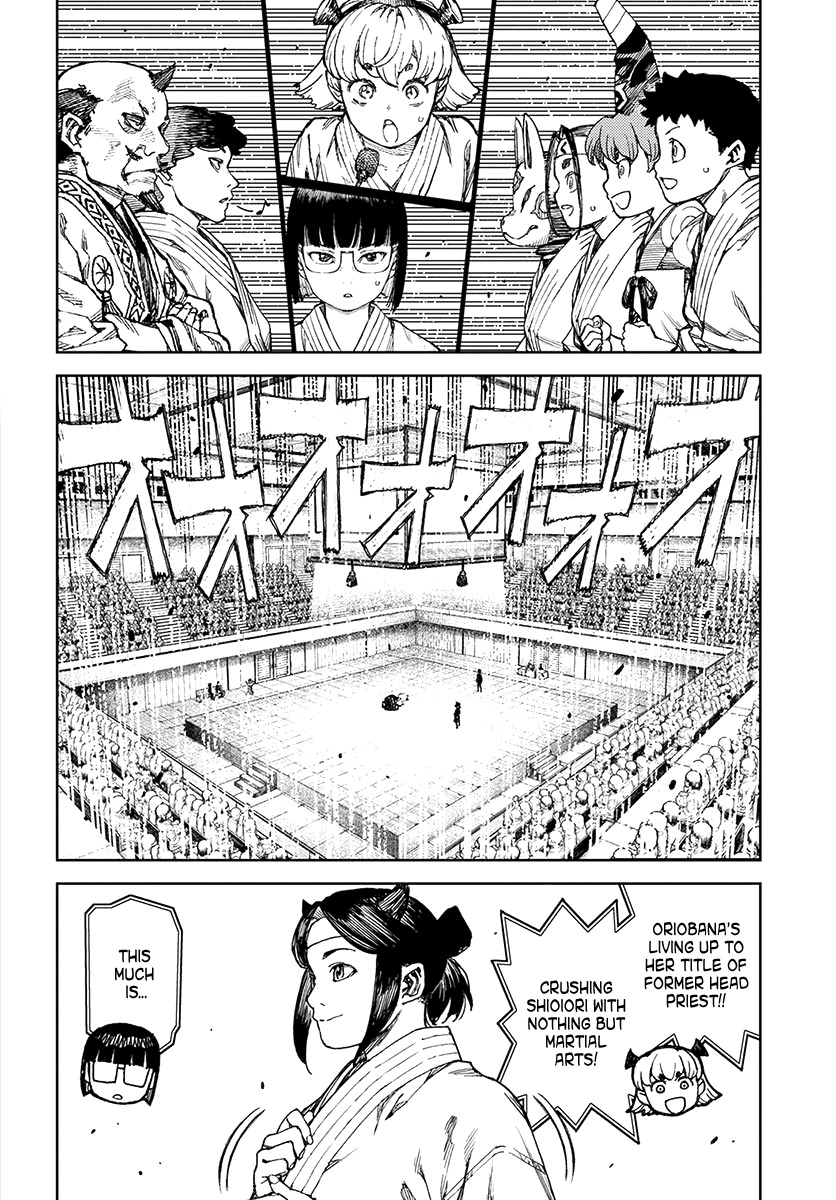 Tsugumomo Chapter 99 page 11 - Chapter 99: Oriobana Ouhi