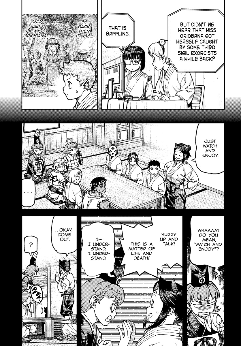 Tsugumomo Chapter 99 page 12 - Chapter 99: Oriobana Ouhi