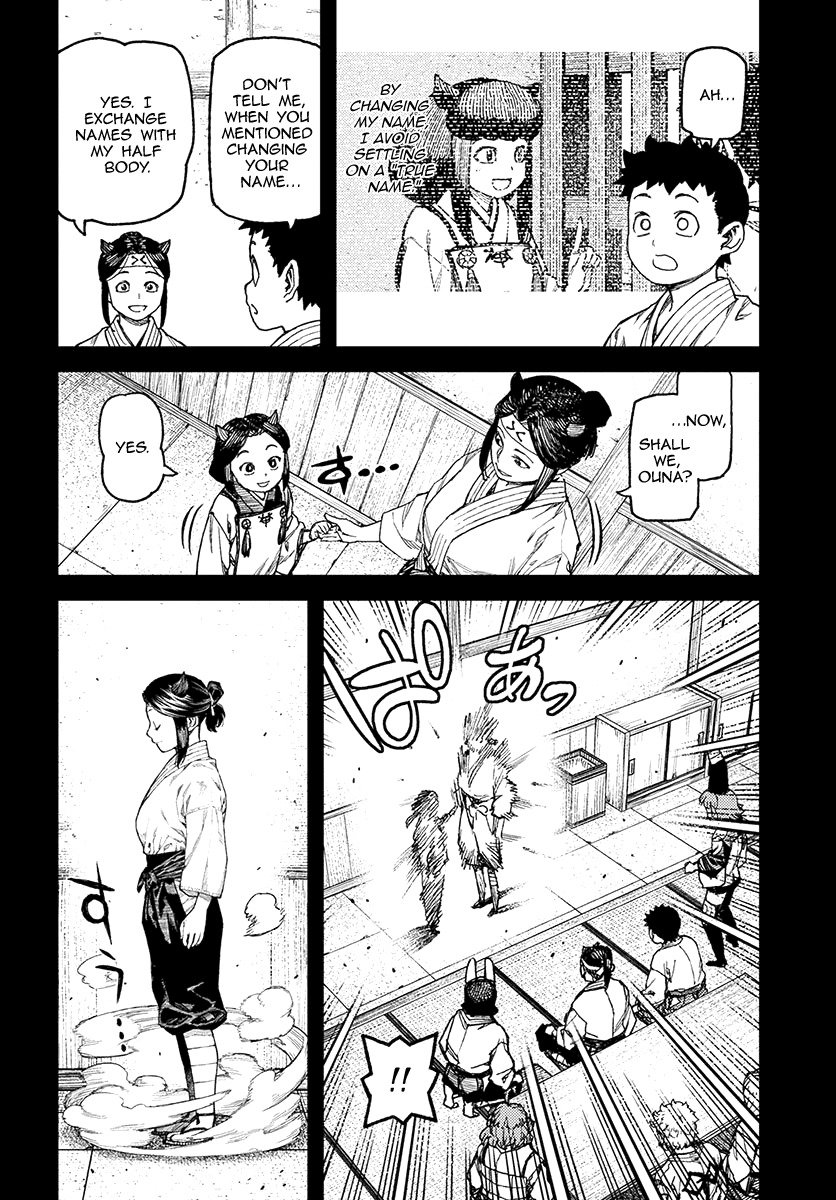 Tsugumomo Chapter 99 page 15 - Chapter 99: Oriobana Ouhi