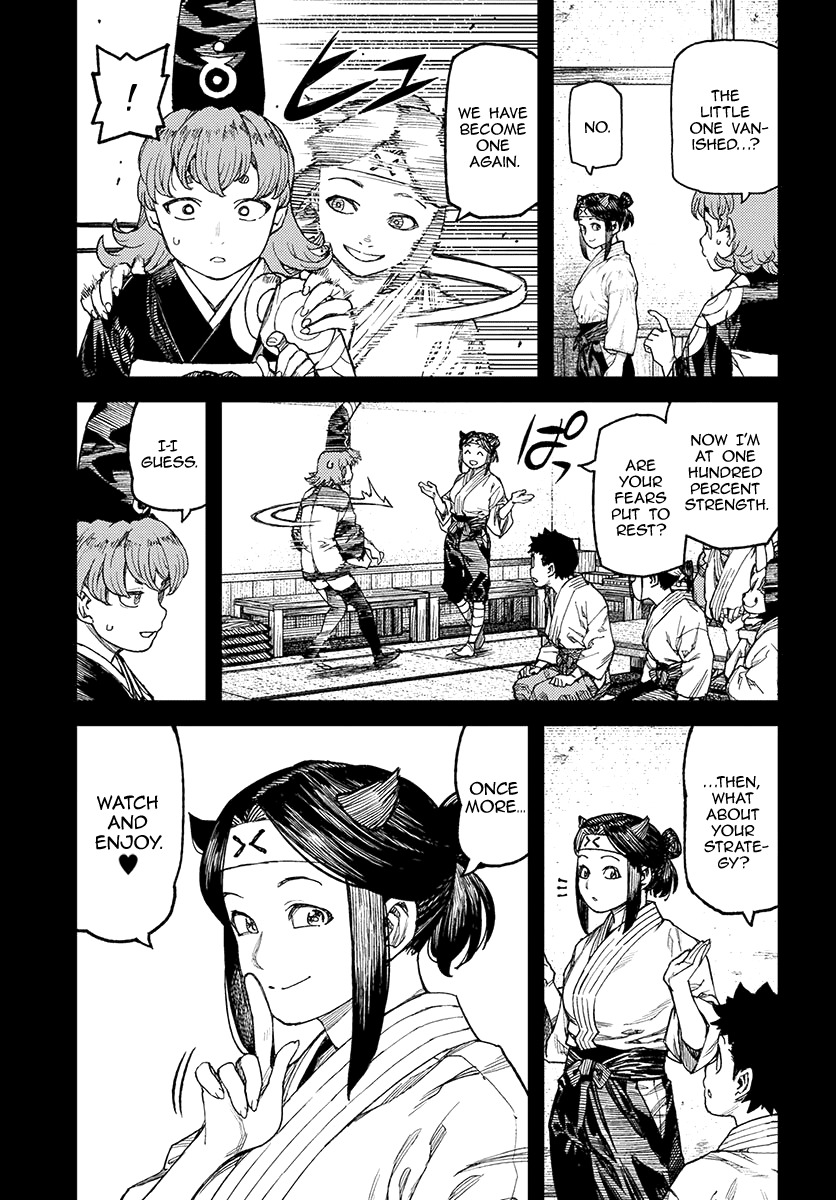 Tsugumomo Chapter 99 page 16 - Chapter 99: Oriobana Ouhi