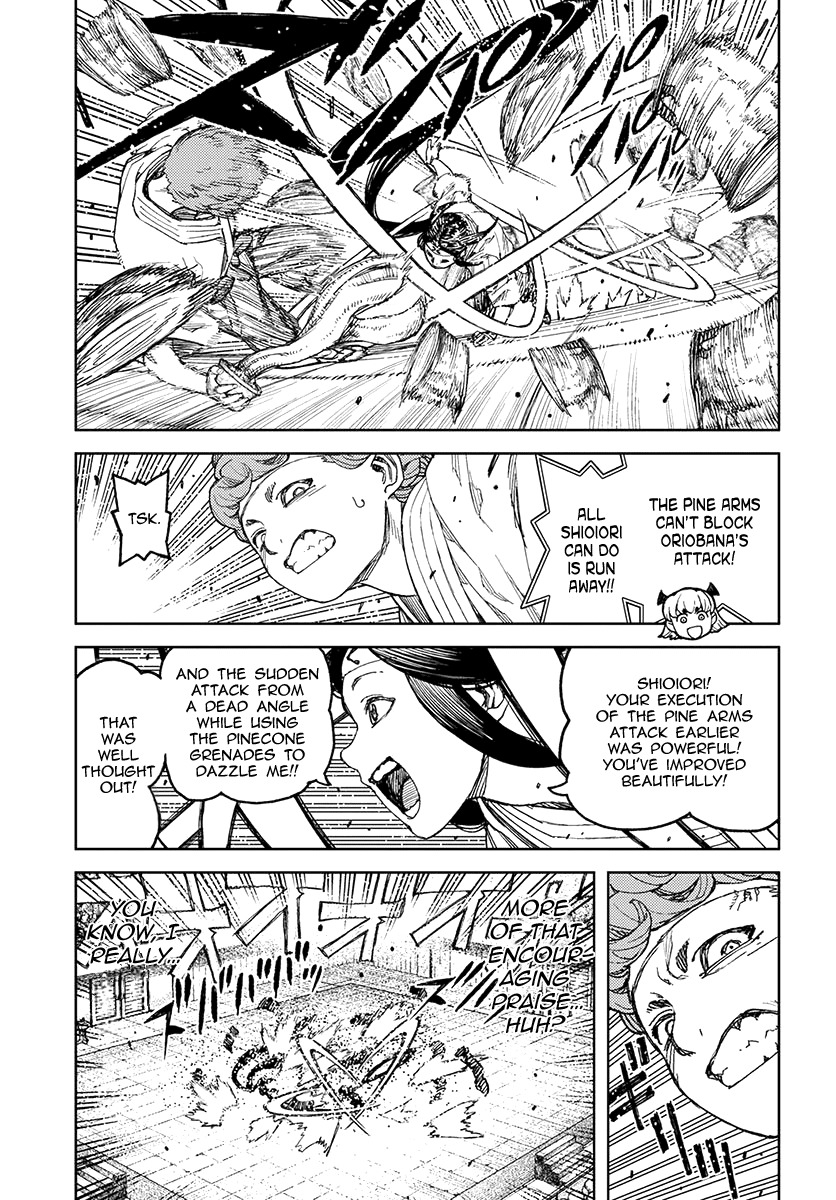 Tsugumomo Chapter 99 page 20 - Chapter 99: Oriobana Ouhi