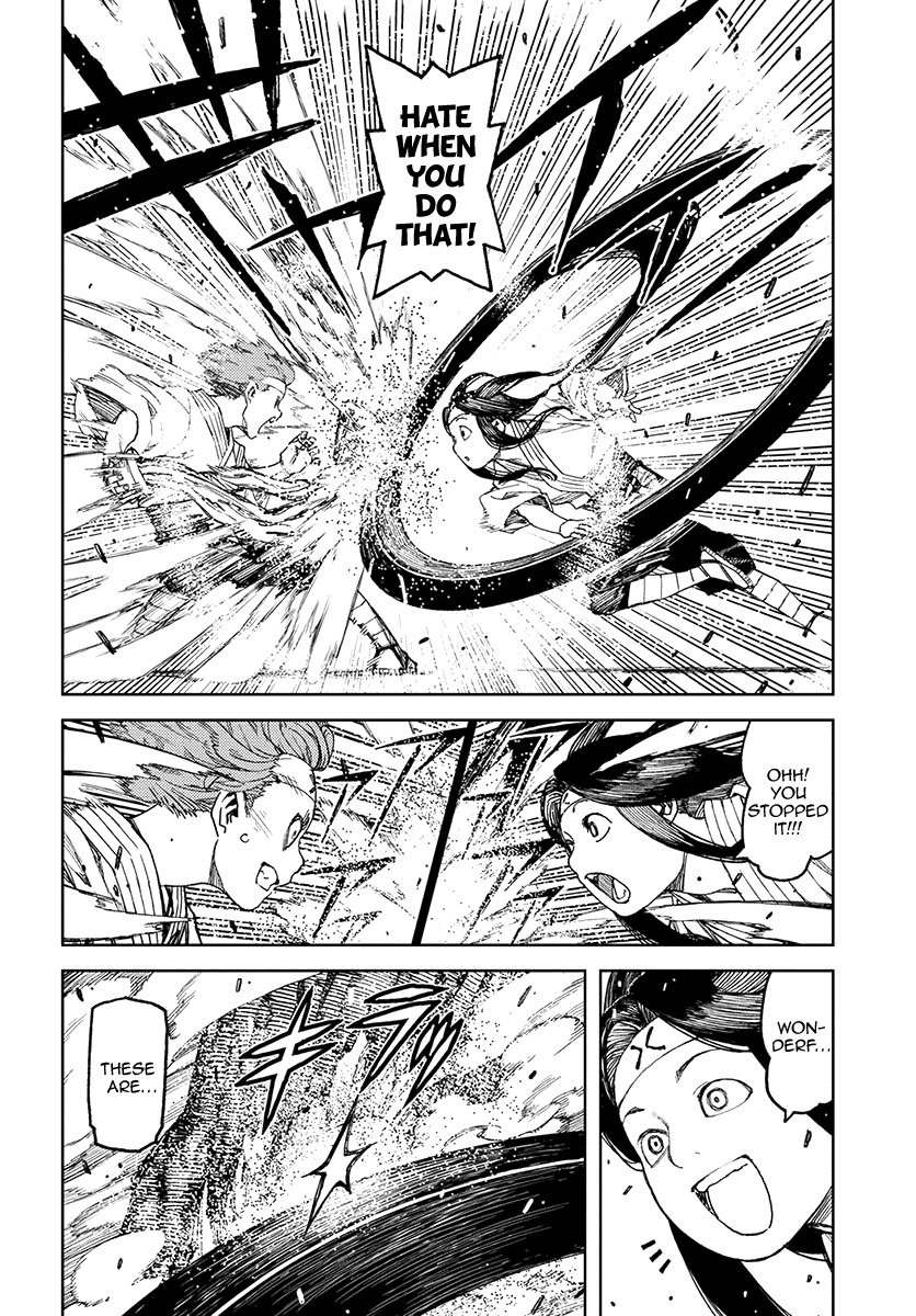 Tsugumomo Chapter 99 page 21 - Chapter 99: Oriobana Ouhi