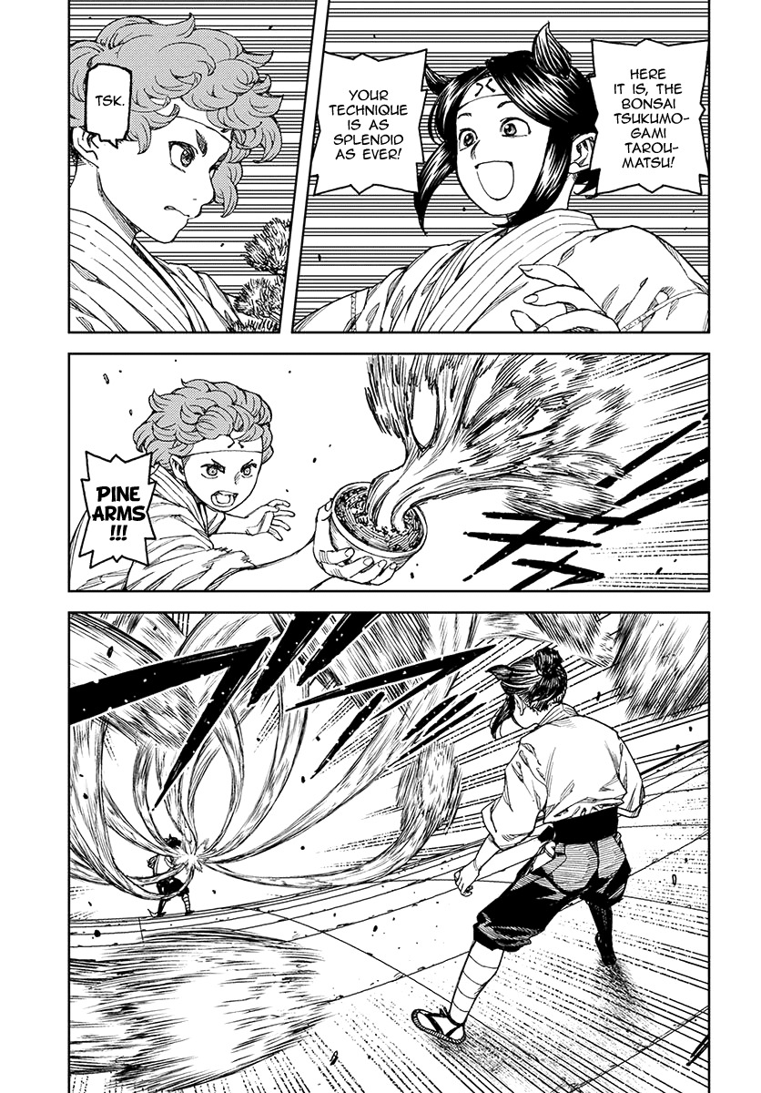 Tsugumomo Chapter 99 page 4 - Chapter 99: Oriobana Ouhi