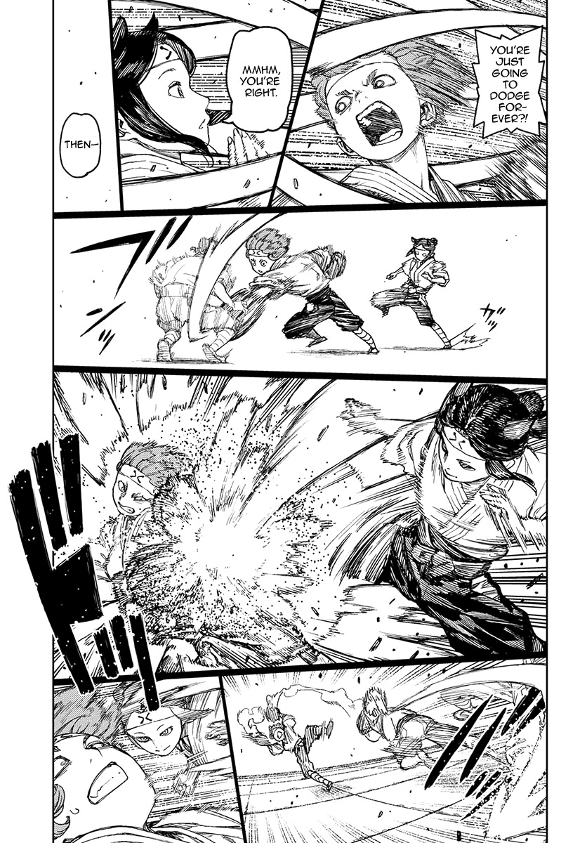 Tsugumomo Chapter 99 page 8 - Chapter 99: Oriobana Ouhi