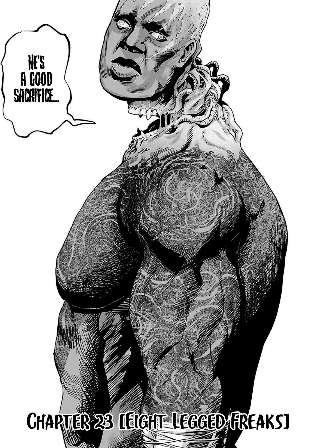 Tsui no Taimashi ―Ender Geisterー Chapter 23 page 4 - Chapter 23: Eight legged freaks