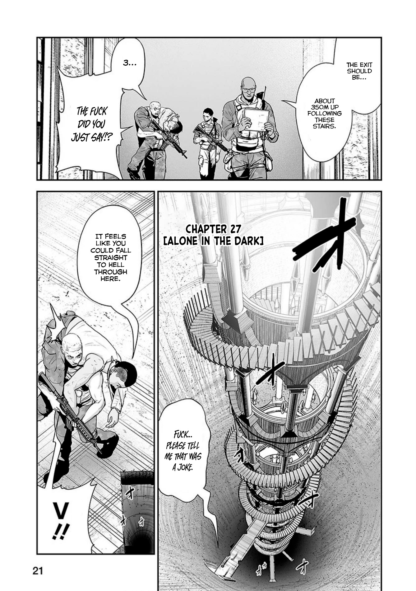 Tsui no Taimashi ―Ender Geisterー Chapter 27 page 2 - Chapter 27: Alone in the dark