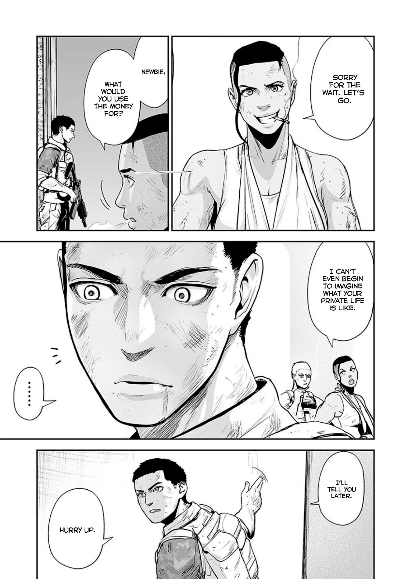 Tsui no Taimashi ―Ender Geisterー Chapter 27 page 6 - Chapter 27: Alone in the dark