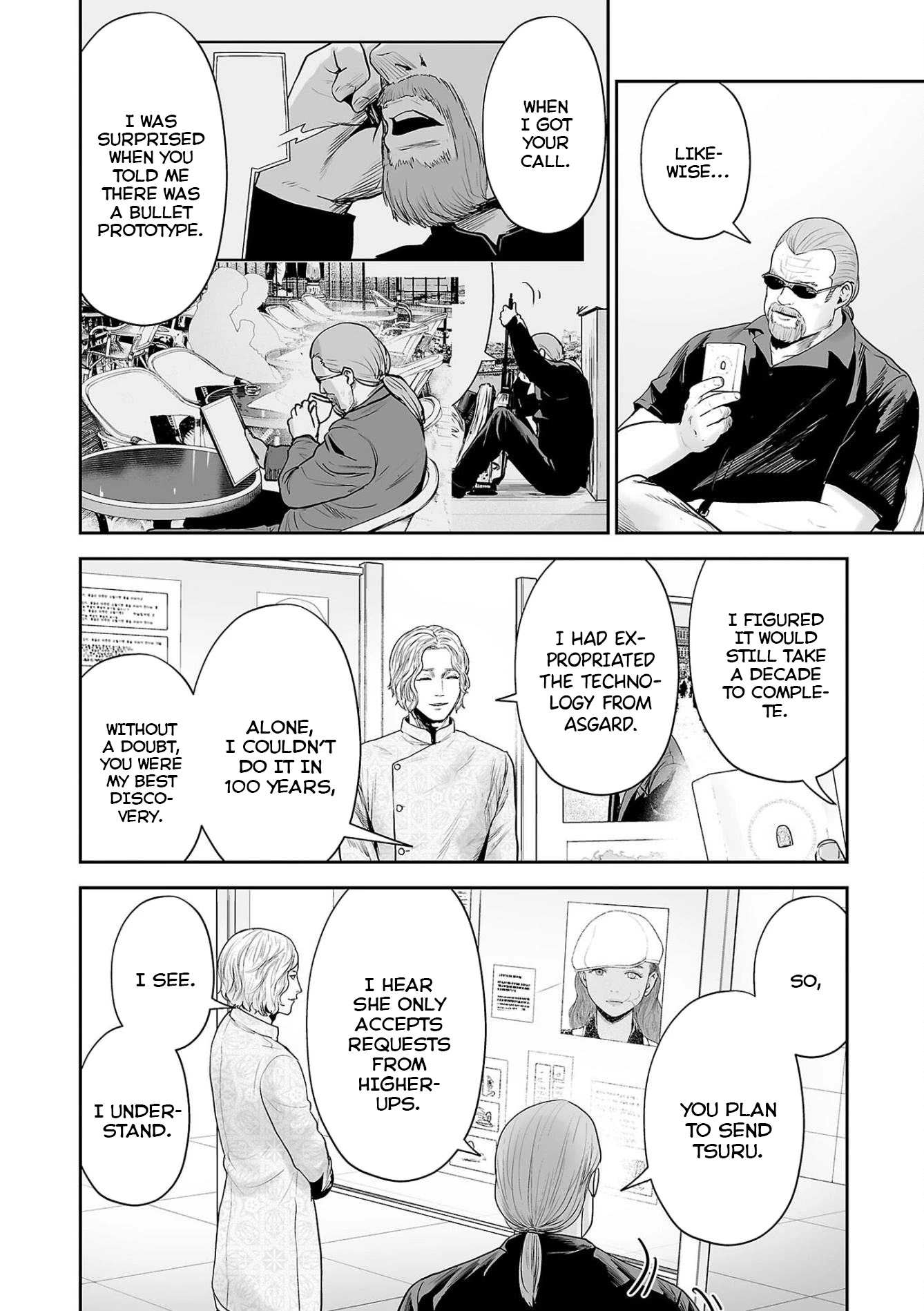 Tsui no Taimashi ―Ender Geisterー Chapter 67 page 9 - Chapter 67: Bullet in the Face