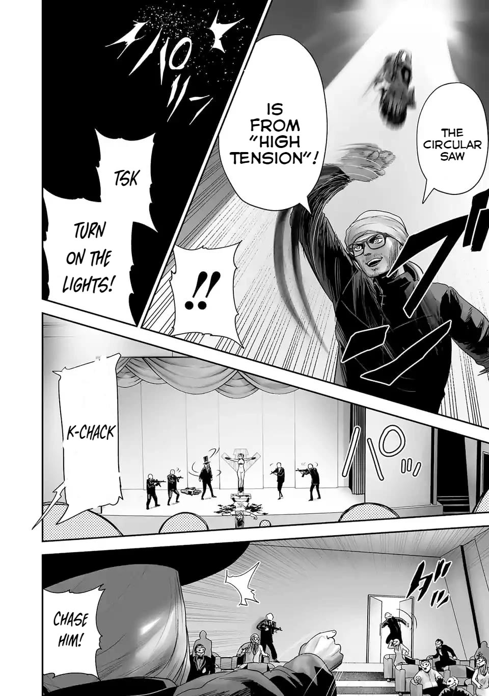 Tsui no Taimashi ―Ender Geisterー Chapter 80 page 15 - Chapter 80: The Texas chainsaw massacre