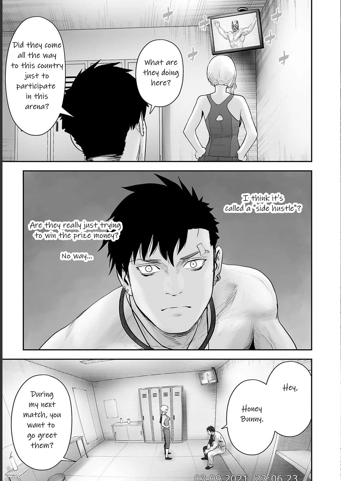 Tsui no Taimashi ―Ender Geisterー Chapter 97 page 17 - Chapter 97: Wrestler