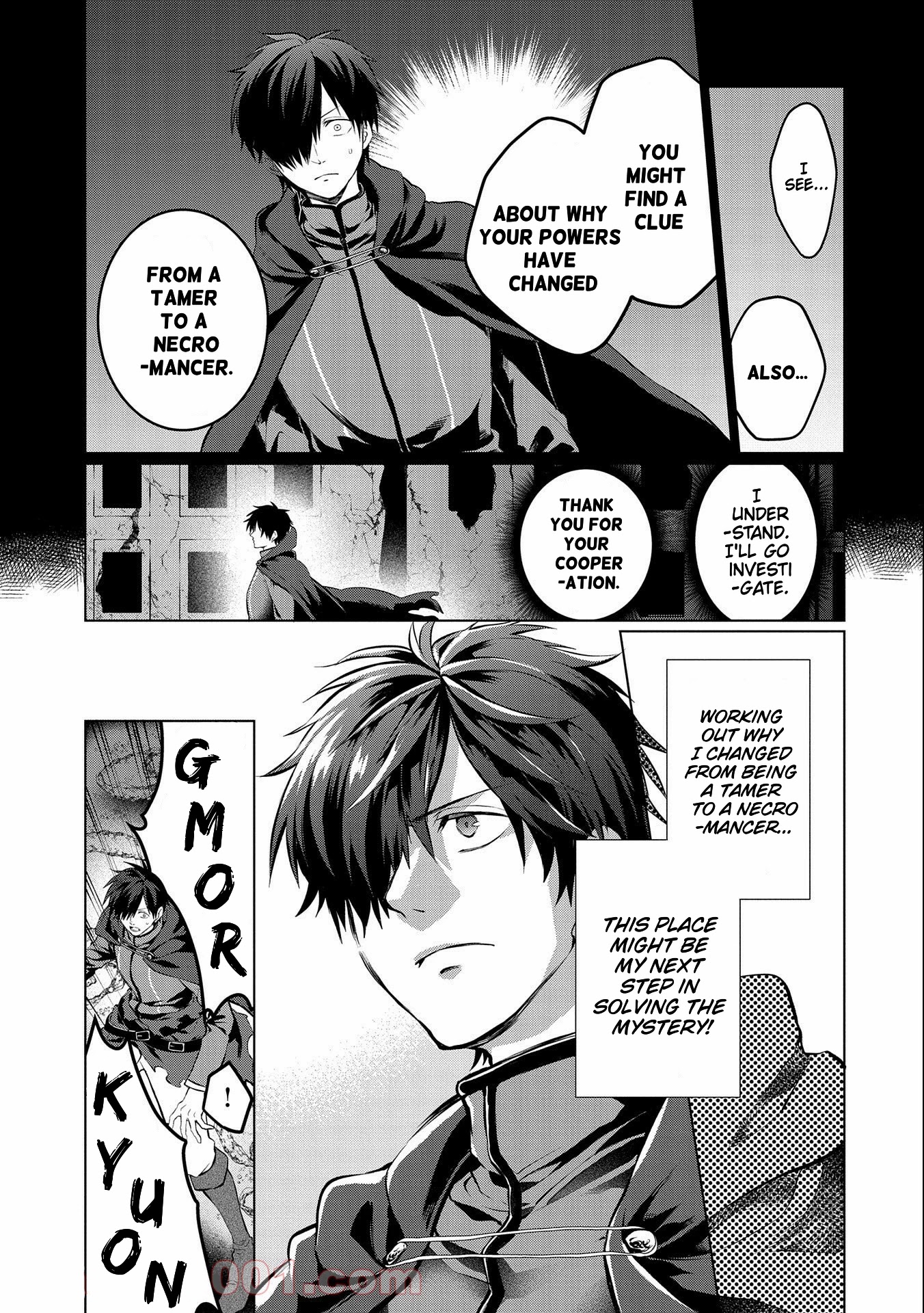 Tsuihou Sareta Onimotsu Tamer, Sekai Yuiitsu no Necromancer ni Kakusei Suru Chapter 1.1 page 5 - Chapter 1.1