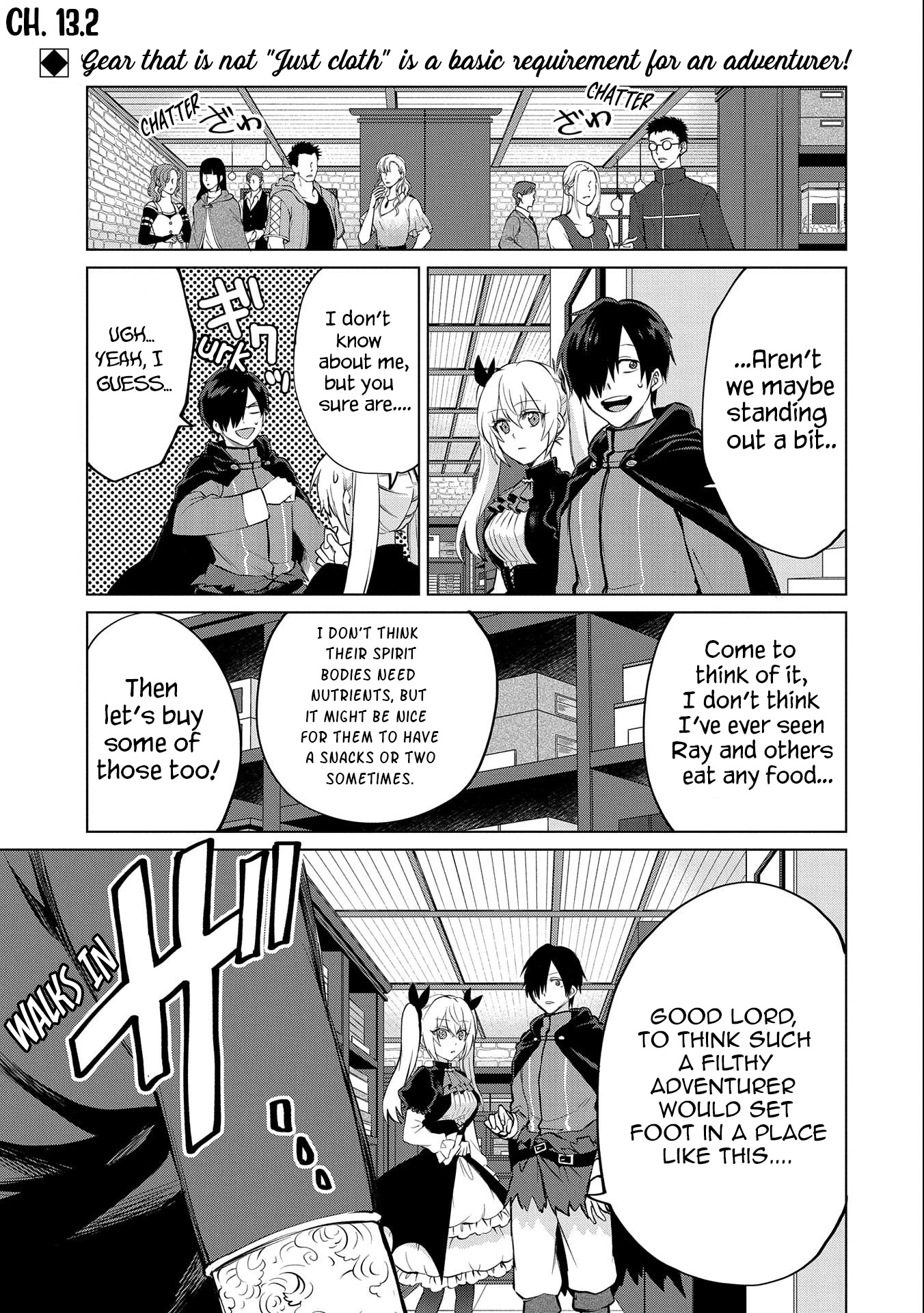 Tsuihou Sareta Onimotsu Tamer, Sekai Yuiitsu no Necromancer ni Kakusei Suru Chapter 13.2 page 1 - Chapter 13.2