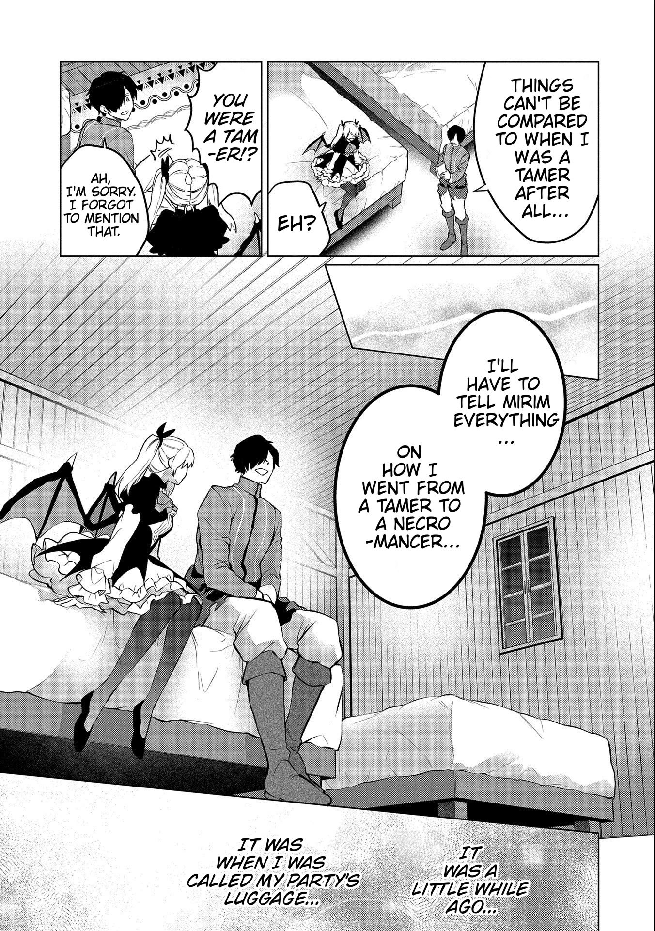Tsuihou Sareta Onimotsu Tamer, Sekai Yuiitsu no Necromancer ni Kakusei Suru Chapter 2.1 page 6 - Chapter 2.1