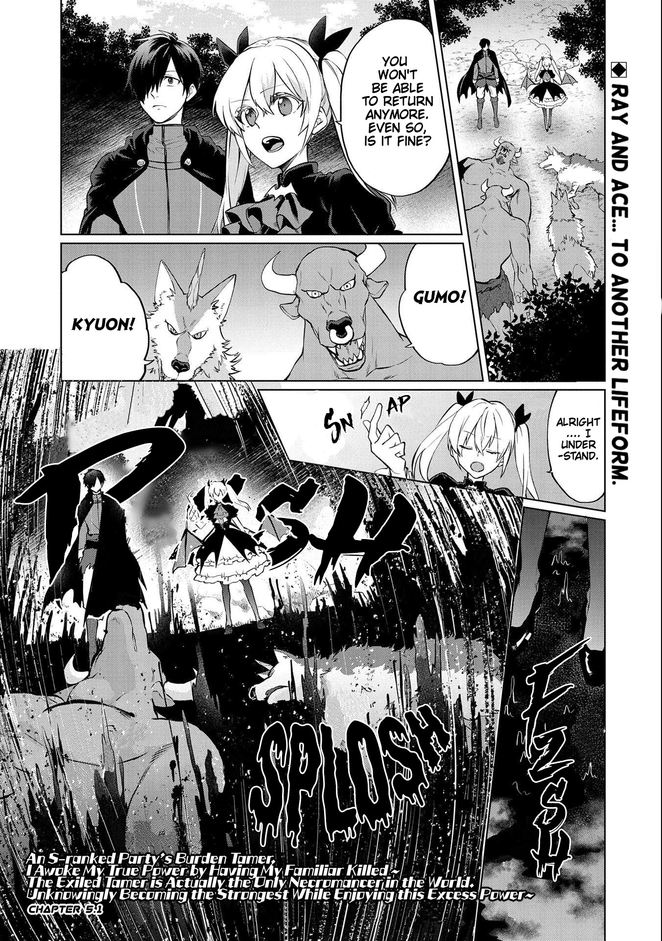 Tsuihou Sareta Onimotsu Tamer, Sekai Yuiitsu no Necromancer ni Kakusei Suru Chapter 5.1 page 3 - Chapter 5.1