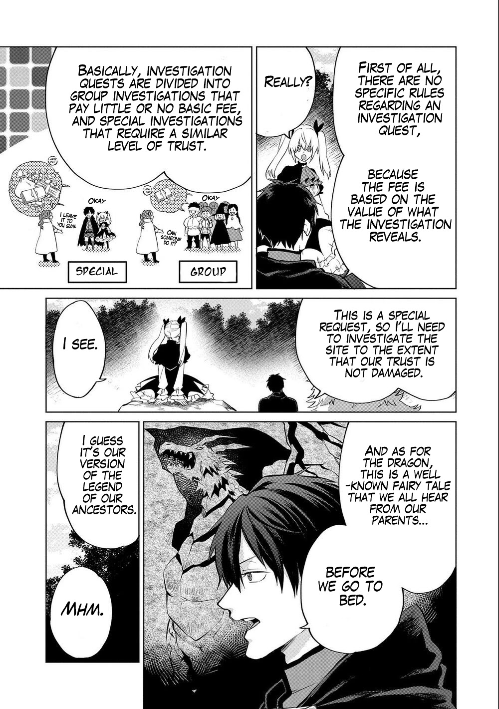 Tsuihou Sareta Onimotsu Tamer, Sekai Yuiitsu no Necromancer ni Kakusei Suru Chapter 7.1 page 14 - Chapter 7.1
