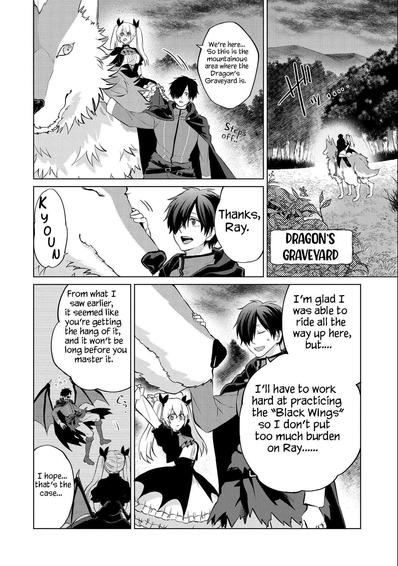 Tsuihou Sareta Onimotsu Tamer, Sekai Yuiitsu no Necromancer ni Kakusei Suru Chapter 8.1 page 4 - Chapter 8.1