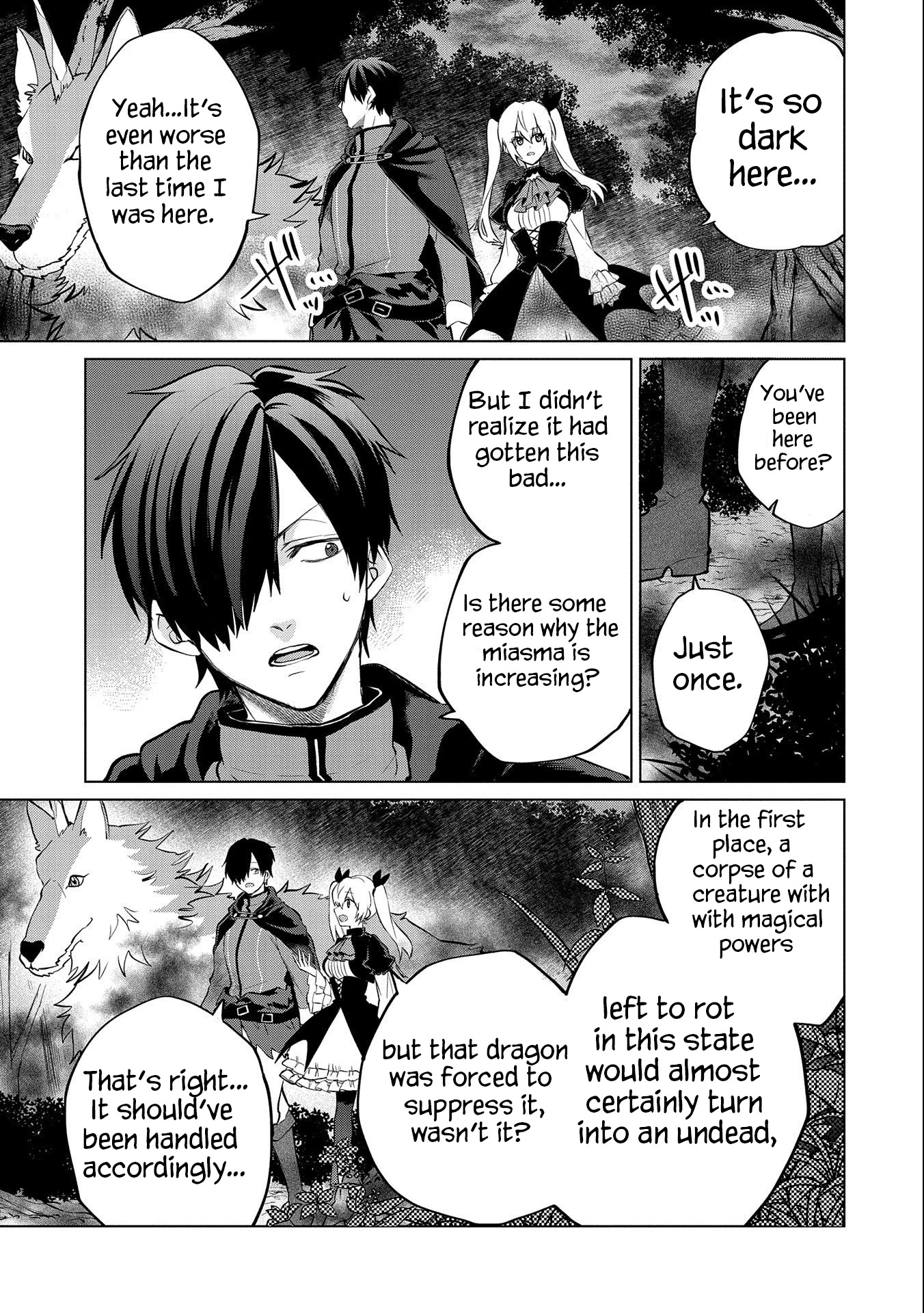 Tsuihou Sareta Onimotsu Tamer, Sekai Yuiitsu no Necromancer ni Kakusei Suru Chapter 8.1 page 5 - Chapter 8.1