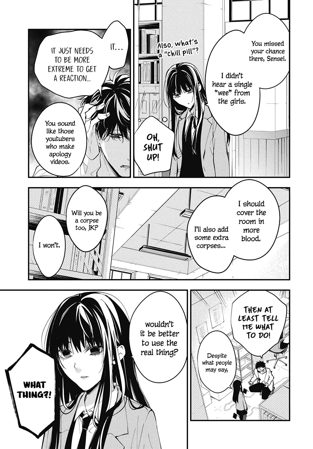 Tsuiraku JK to Haijin Kyoushi Chapter 109 page 14 - Chapter 109