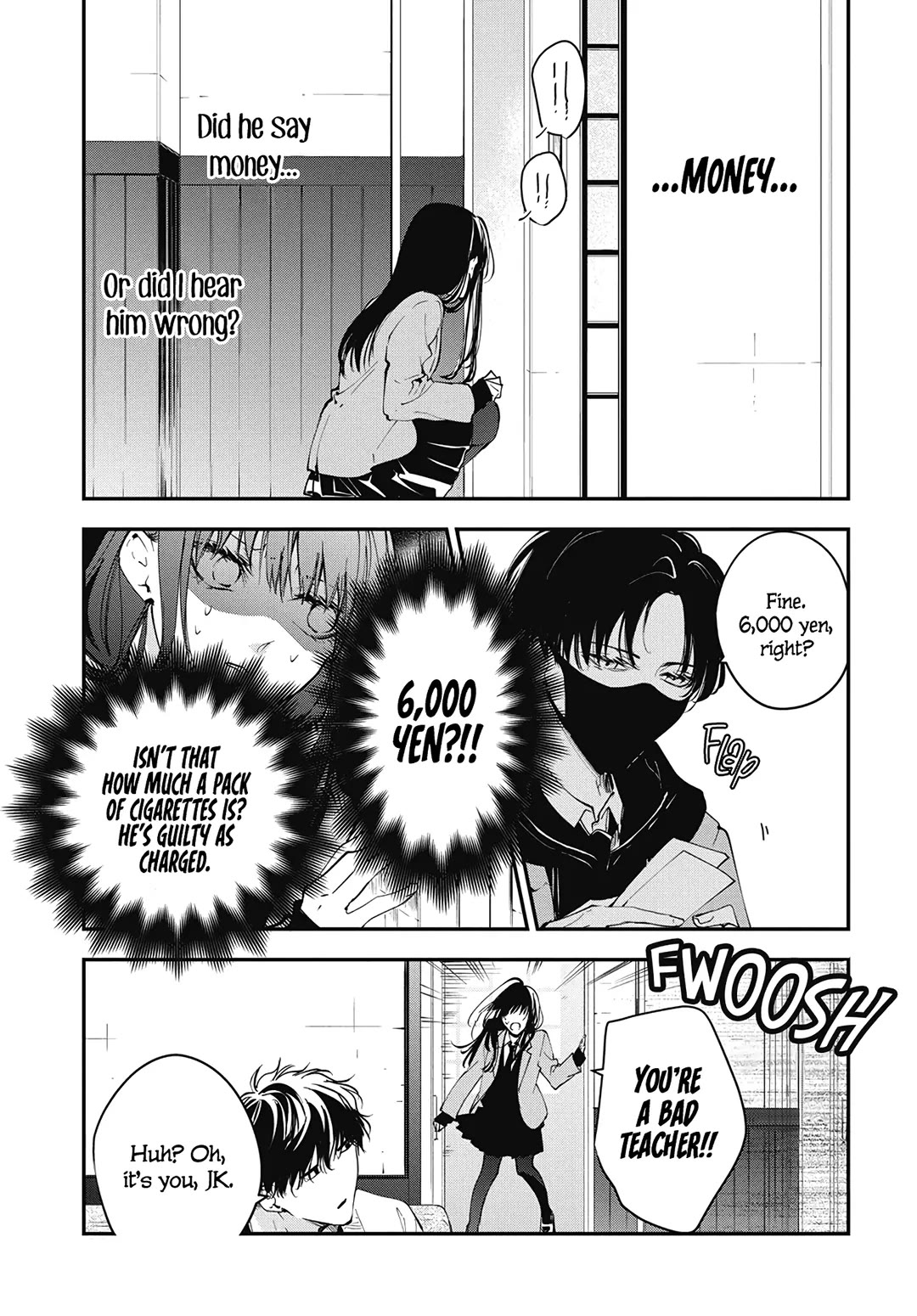 Tsuiraku JK to Haijin Kyoushi Chapter 110 page 5 - Chapter 110