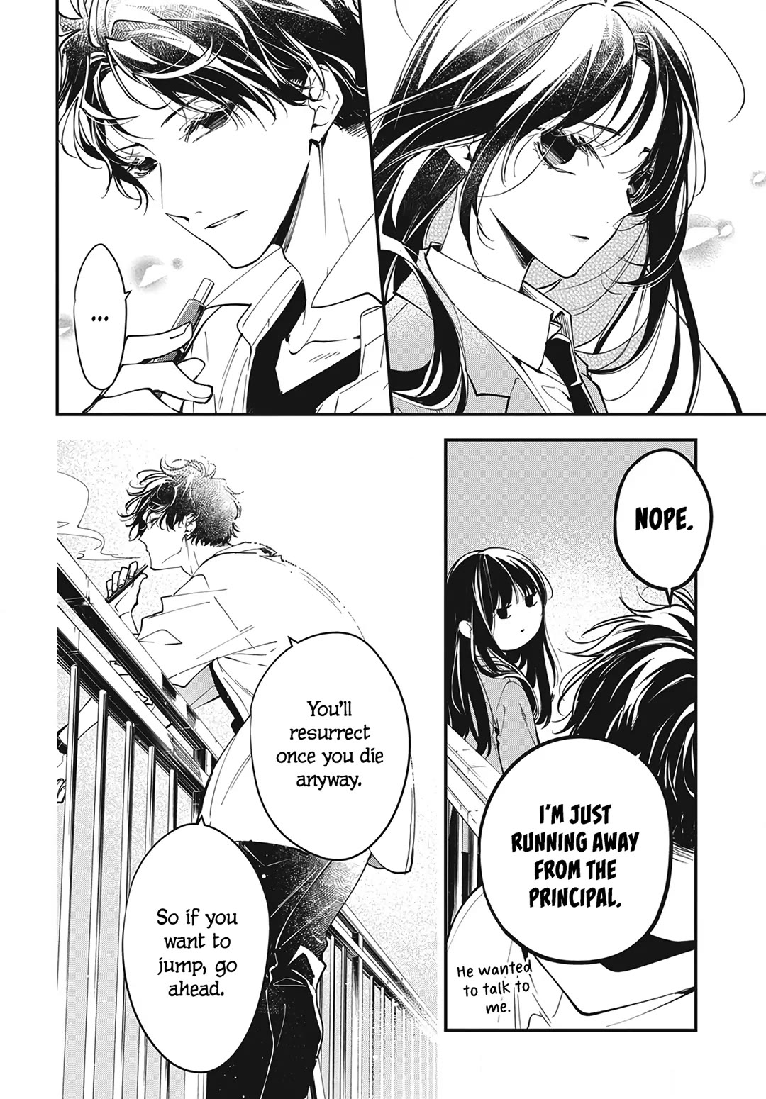 Tsuiraku JK to Haijin Kyoushi Chapter 120.5 page 10 - Chapter 120.5: Extra 01