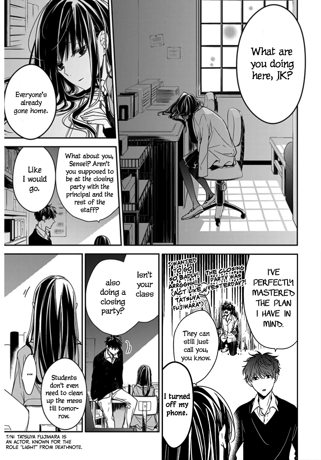 Tsuiraku JK to Haijin Kyoushi Chapter 32 page 15 - Chapter 32