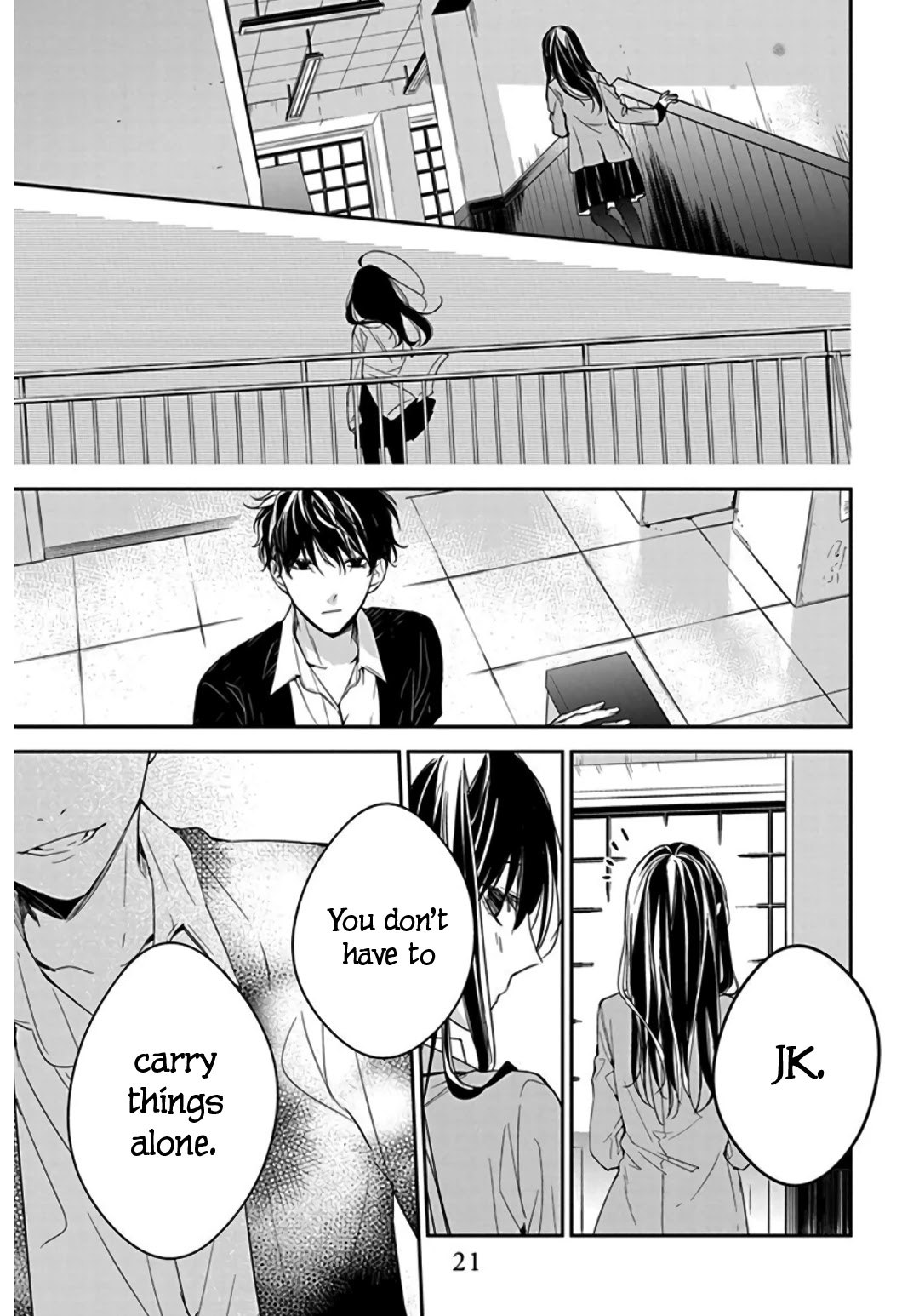 Tsuiraku JK to Haijin Kyoushi Chapter 33 page 21 - Chapter 33