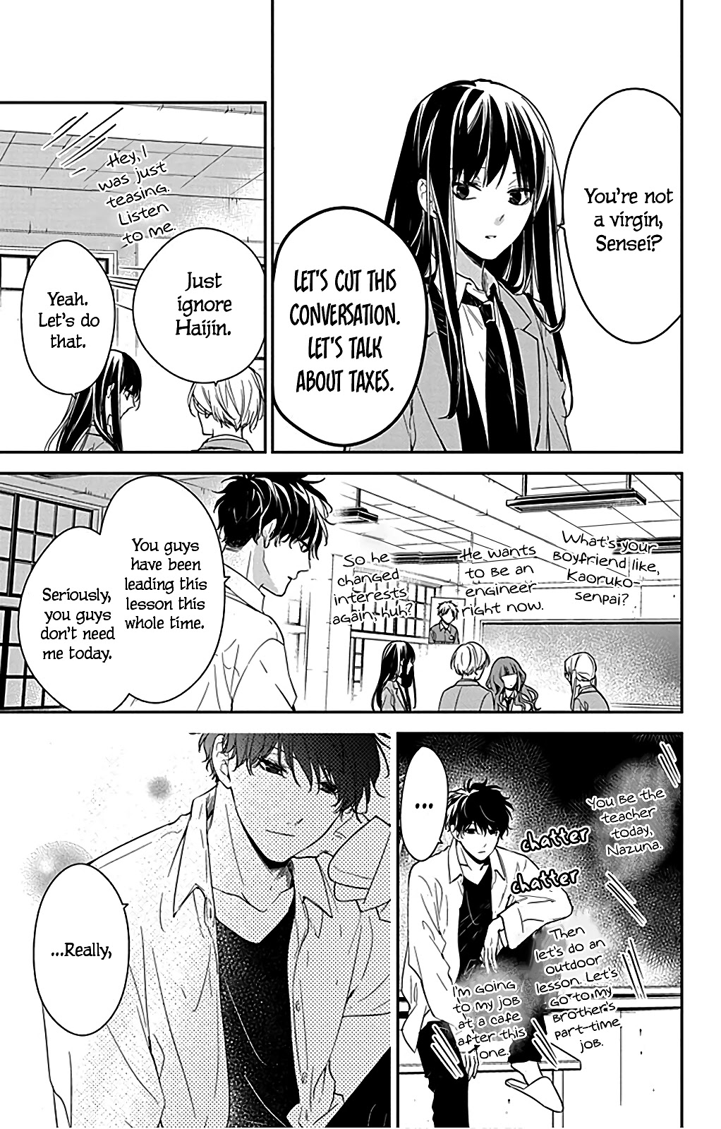 Tsuiraku JK to Haijin Kyoushi Chapter 49.5 page 13 - Chapter 49.5
