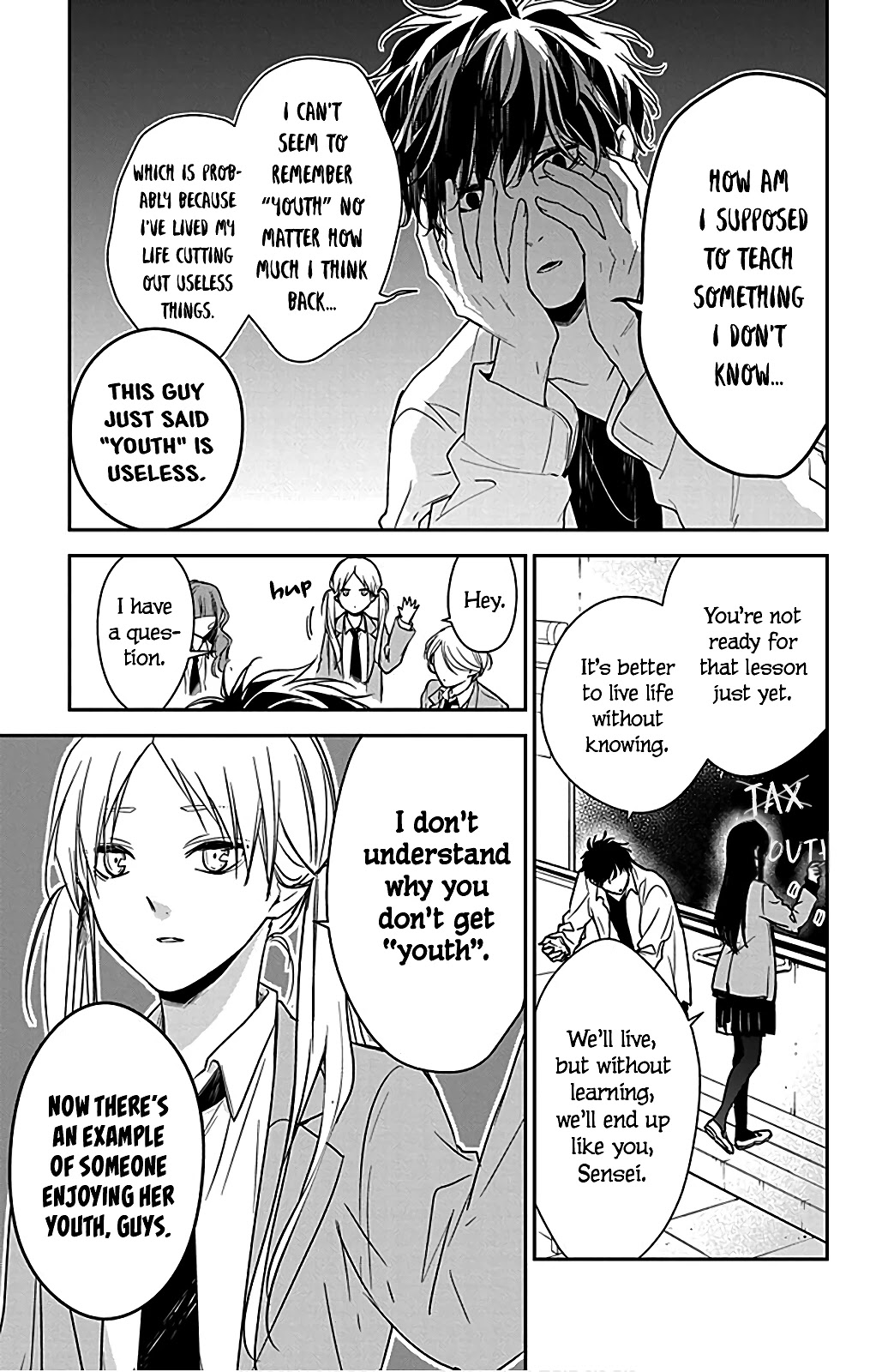 Tsuiraku JK to Haijin Kyoushi Chapter 49.5 page 7 - Chapter 49.5