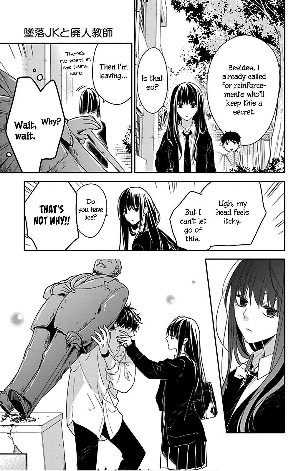Tsuiraku JK to Haijin Kyoushi Chapter 50 page 9 - Chapter 50