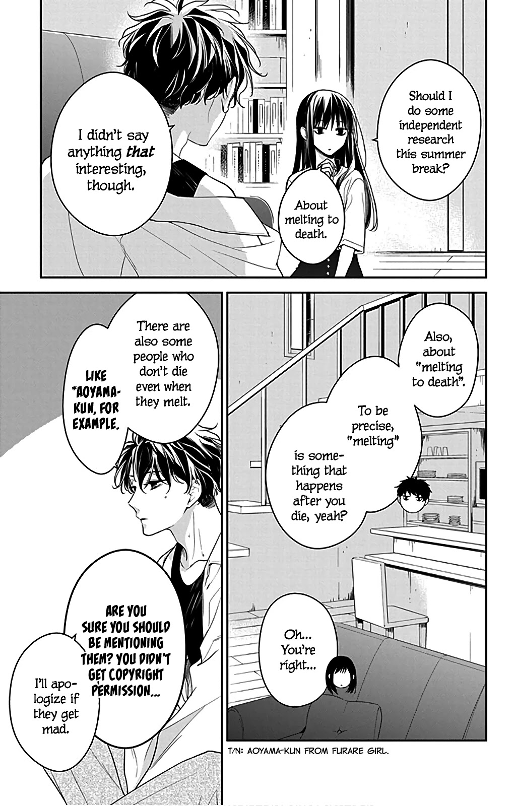 Tsuiraku JK to Haijin Kyoushi Chapter 54.5 page 8 - Chapter 54.5
