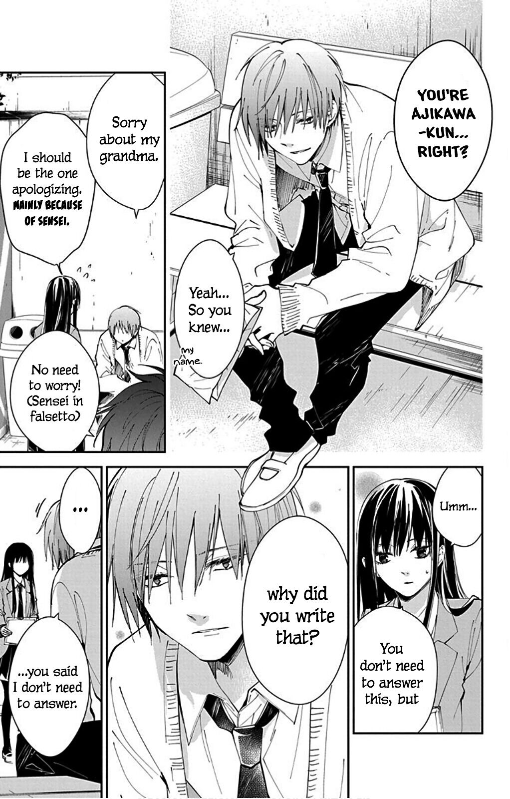 Tsuiraku JK to Haijin Kyoushi Chapter 65 page 7 - Chapter 65