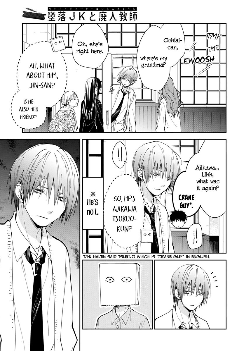 Tsuiraku JK to Haijin Kyoushi Chapter 74 page 13 - Chapter 74