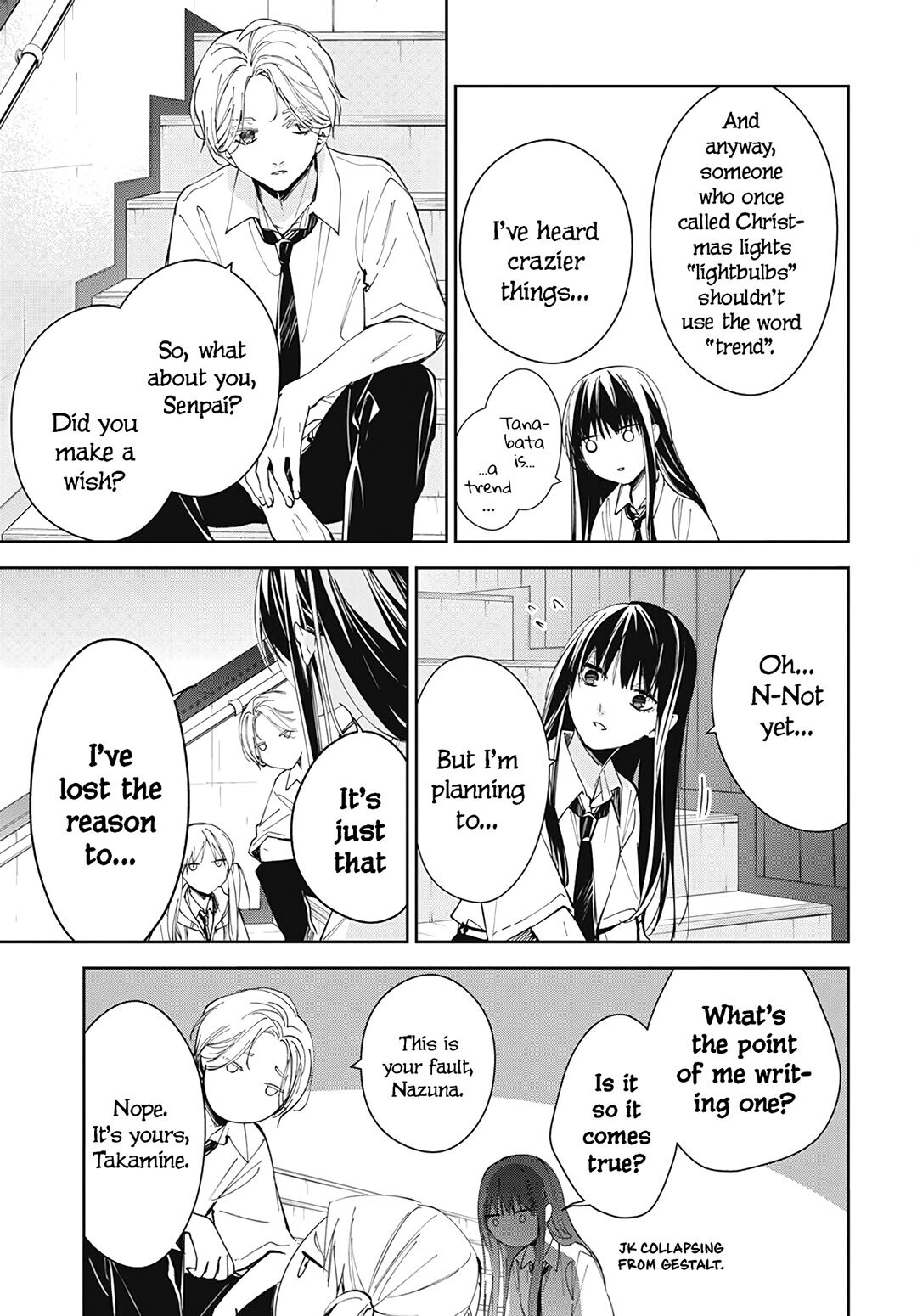Tsuiraku JK to Haijin Kyoushi Chapter 77 page 11 - Chapter 77