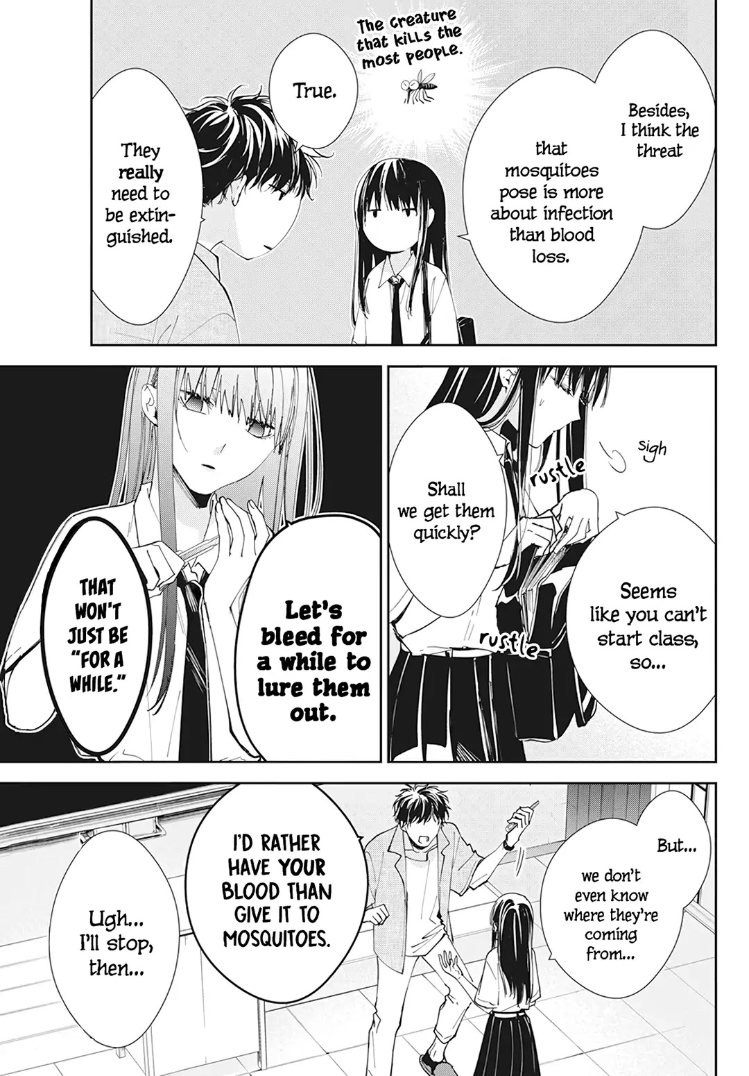 Tsuiraku JK to Haijin Kyoushi Chapter 89.5 page 7 - Chapter 89.5