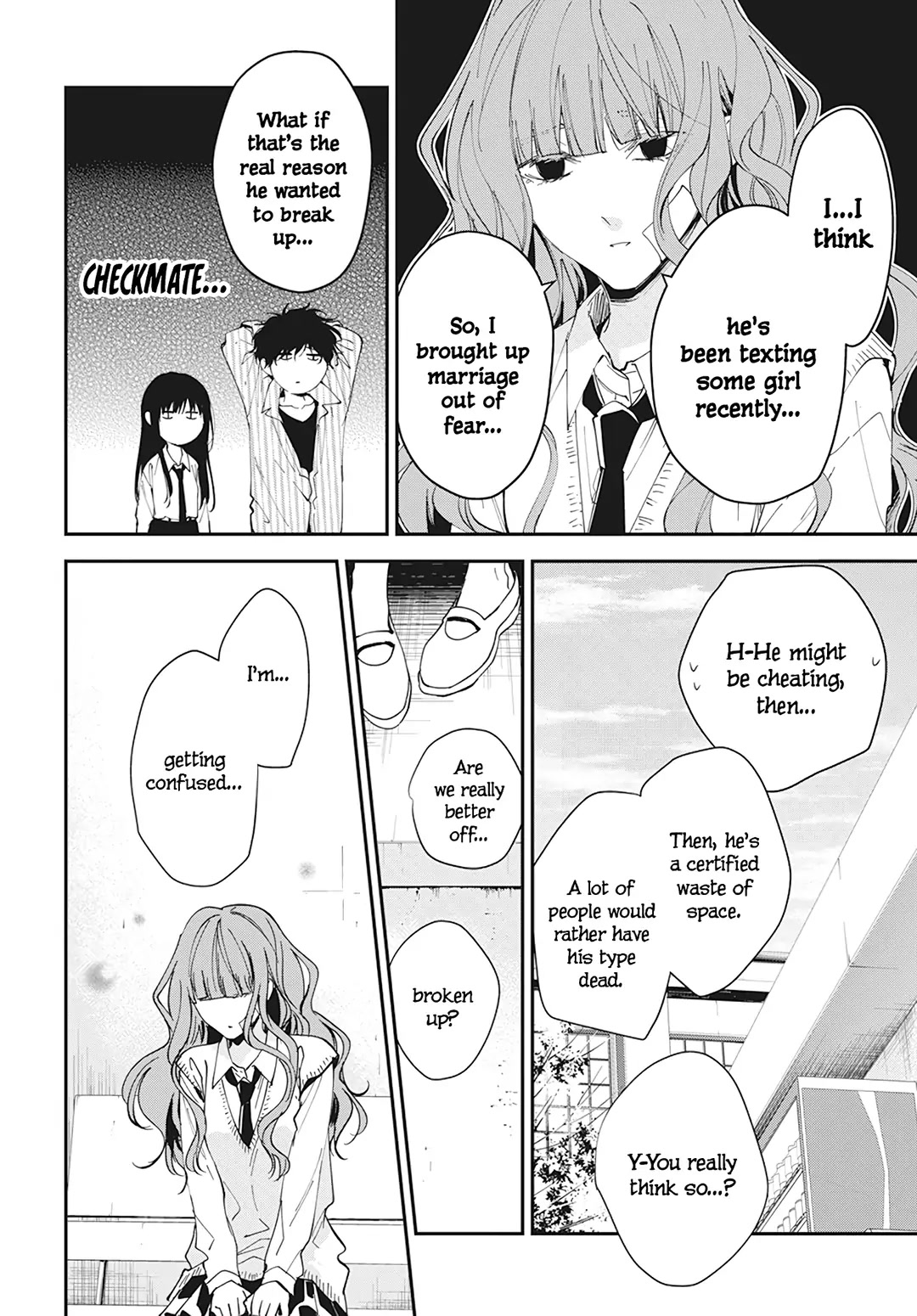 Tsuiraku JK to Haijin Kyoushi Chapter 98 page 12 - Chapter 98
