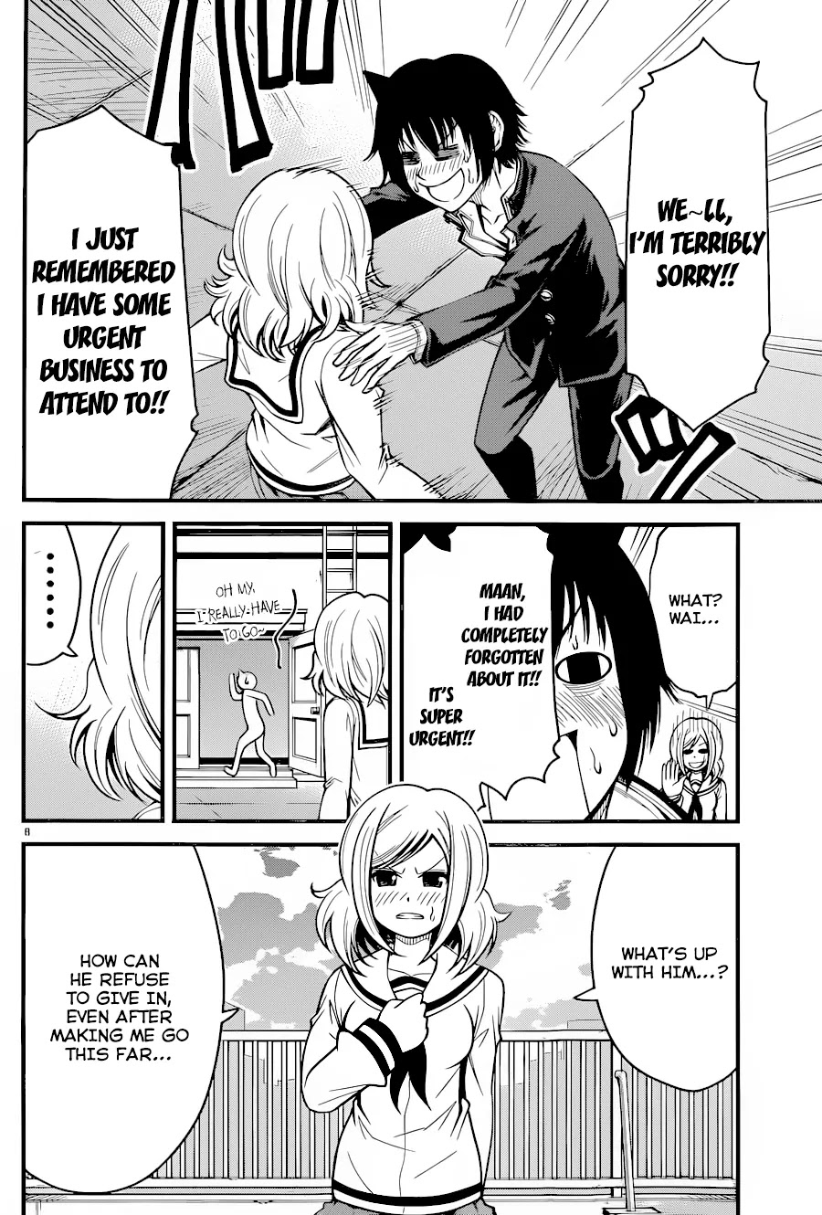 Tsujiura-san to Chupacabra Chapter 12 page 9 - Chapter 12: Tsujiura likes Yakisoba bread.