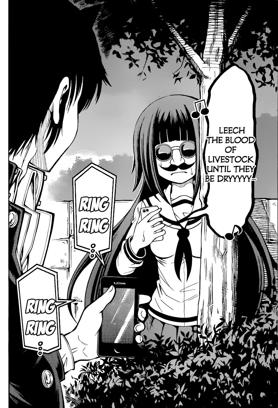 Tsujiura-san to Chupacabra Chapter 14 page 15 - Chapter 14: Suspicious ringtone