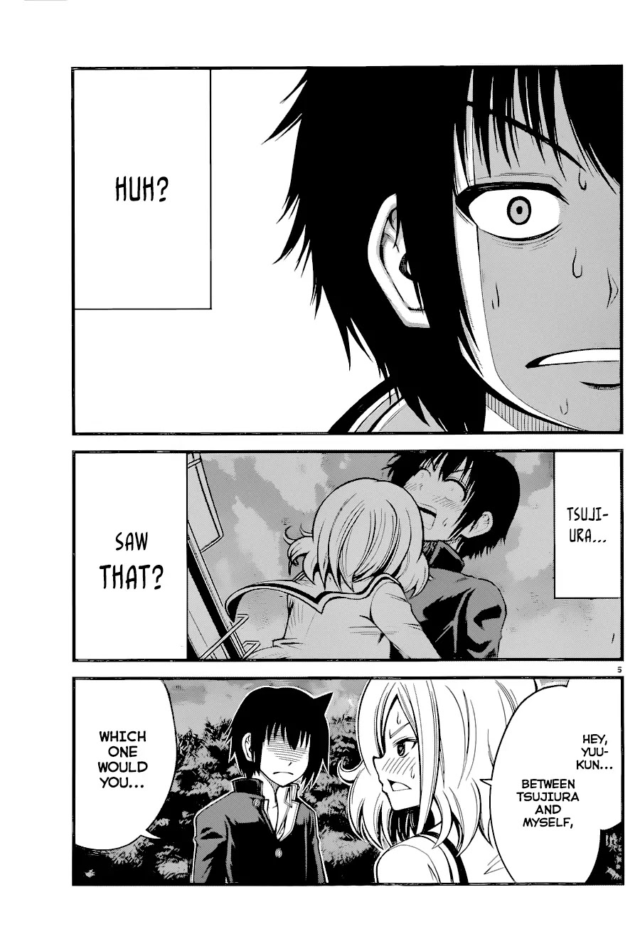 Tsujiura-san to Chupacabra Chapter 14 page 6 - Chapter 14: Suspicious ringtone