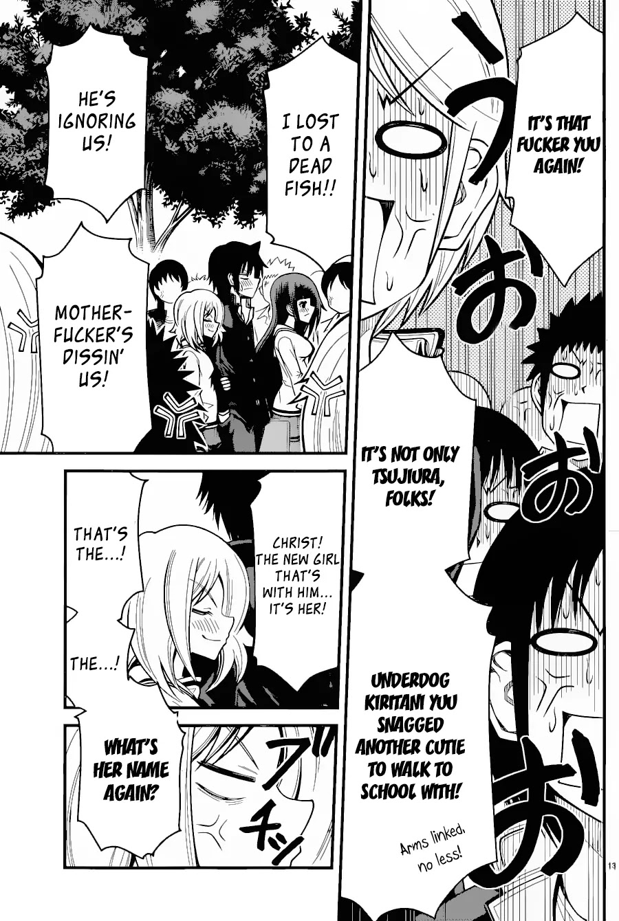 Tsujiura-san to Chupacabra Chapter 15 page 13 - Chapter 15: The Girl Who Does Not Give Up