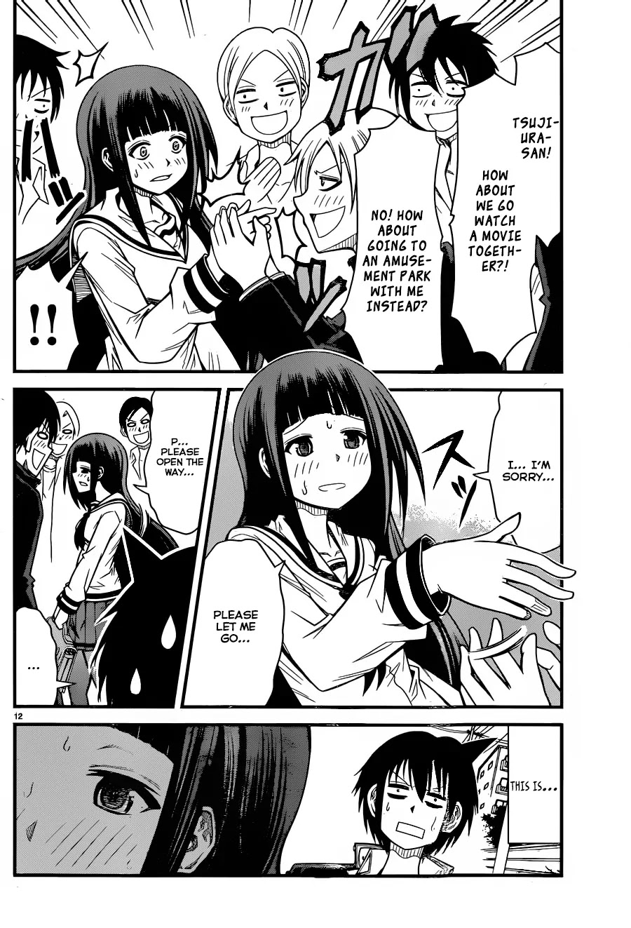 Tsujiura-san to Chupacabra Chapter 2 page 13 - Chapter 2: The day the romantic comedy began.