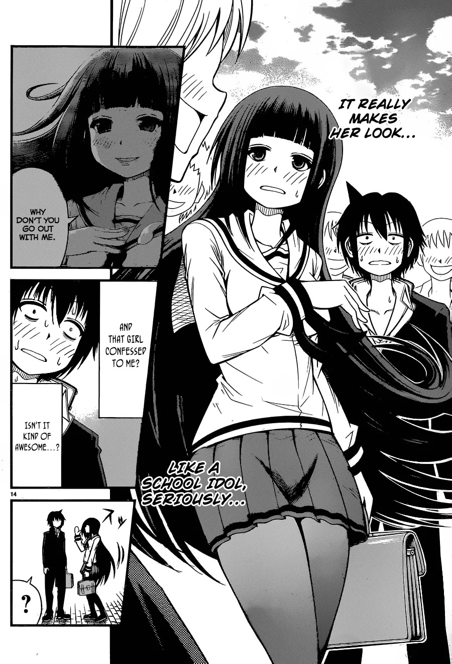 Tsujiura-san to Chupacabra Chapter 2 page 15 - Chapter 2: The day the romantic comedy began.