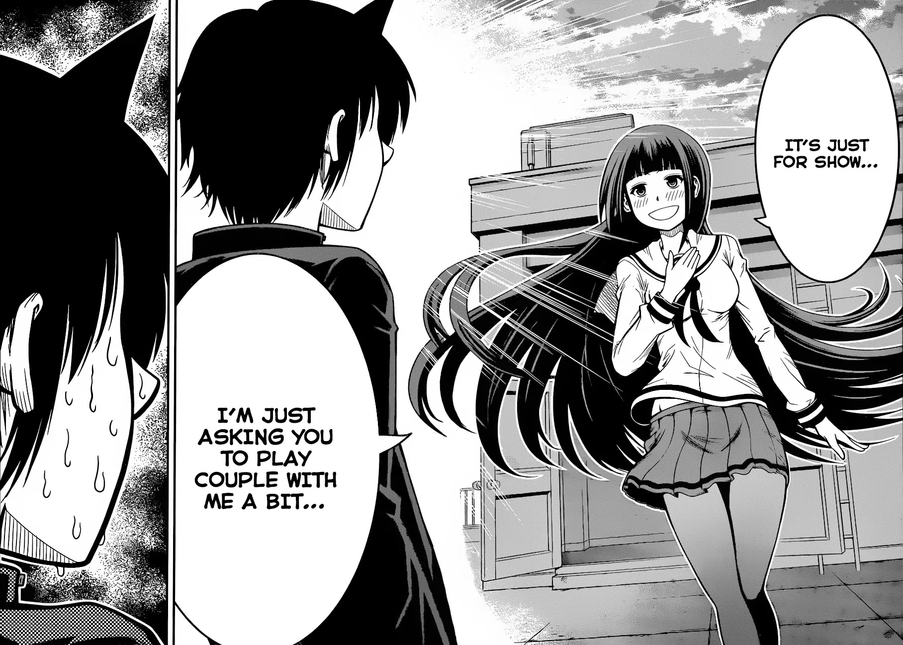Tsujiura-san to Chupacabra Chapter 2 page 21 - Chapter 2: The day the romantic comedy began.
