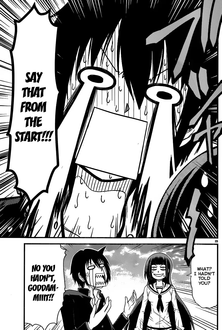 Tsujiura-san to Chupacabra Chapter 2 page 23 - Chapter 2: The day the romantic comedy began.