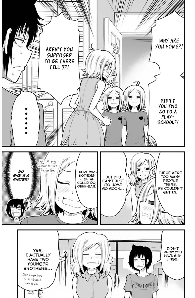 Tsujiura-san to Chupacabra Chapter 32 page 14 - Chapter 32 : Giant squids smell like ammonia, therefore they are not edible