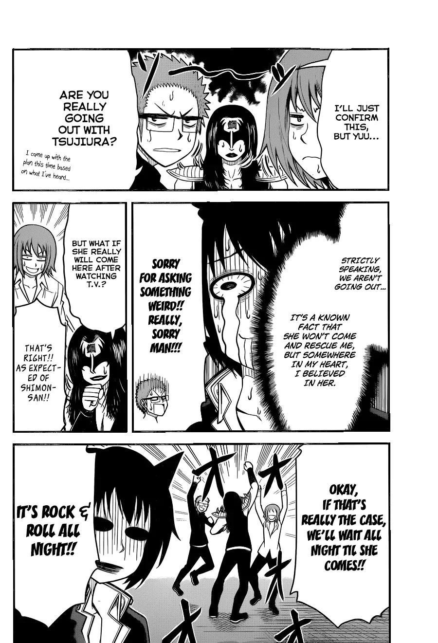 Tsujiura-san to Chupacabra Chapter 6 page 13 - Chapter 6: Rock & Roll All Night